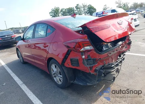2019 Hyundai Elantra Sel from USA, damaged, VIN 5NPD84LF9KH420315